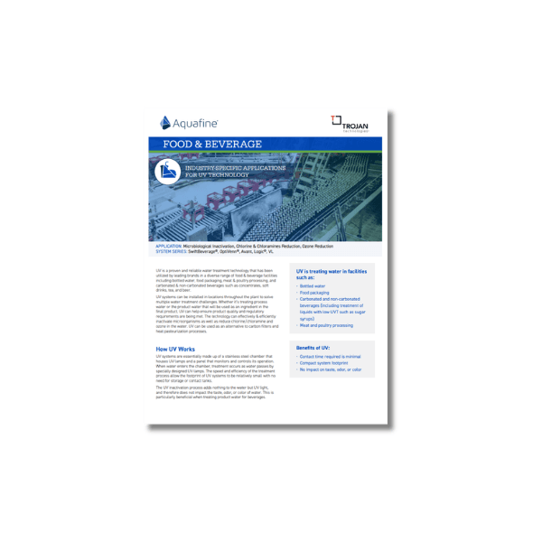Food and Beverage Market Brief Thumbnail