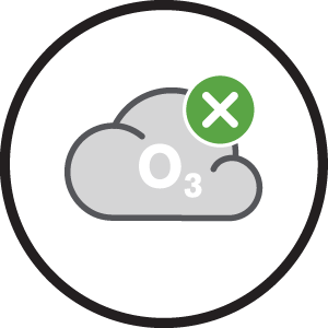 UV for ozone reduction