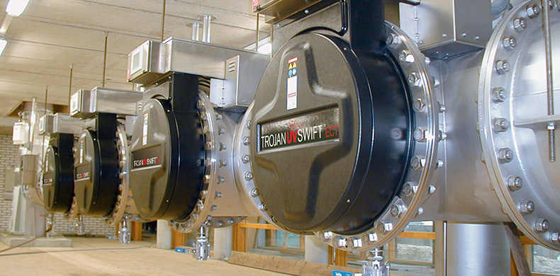 TrojanUVSwiftECT installation in Andijk the Netherlands